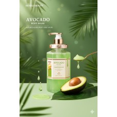 BEVERLY BEAUTY AVOCADO BODY WASH 牛油果多肽沐浴露 650ml BEVERLY BEAUTY AVOCADO BODY WASH 牛油果多肽沐浴露 650ml